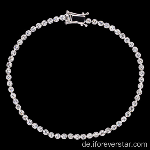 HTHP Diamant-Diamant-Tennis-Armband